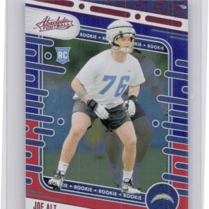 2024 Absolute Joe Alt Red and Blue RC #105 Chargers