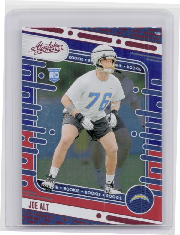 2024 Absolute Joe Alt Red and Blue RC #105 Chargers