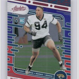 2024 Absolute Maason Smith Red and Blue RC 148 Jaguars
