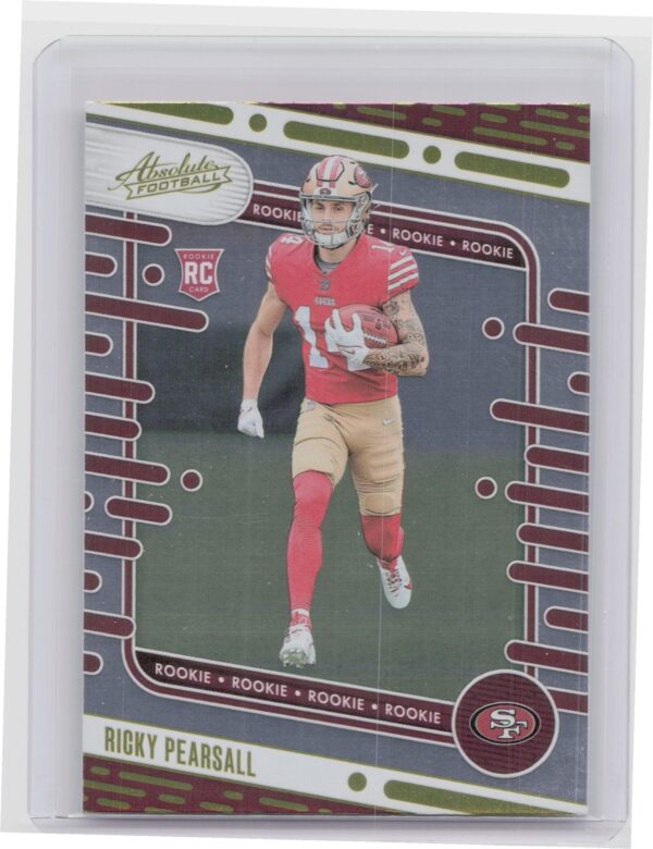 2024 Absolute Ricky Pearsall Yellow RC 131 49ers