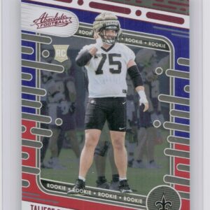 2024 Absolute Taliese Fuaga Red and Blue RC 114 Saints