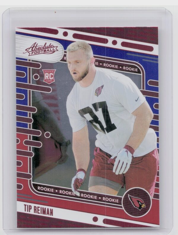 2024 Absolute Tip Reiman Red and Blue RC 167 Cardinals