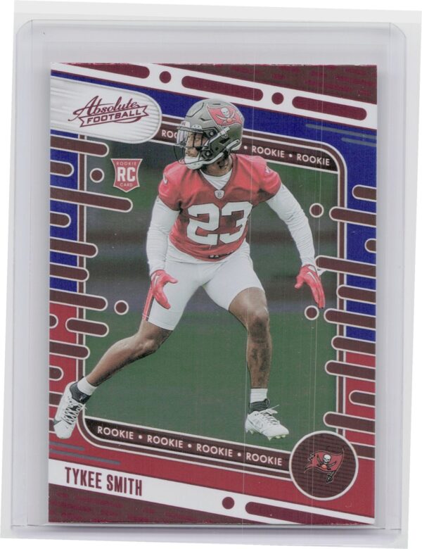 2024 Absolute Tykee Smith Red and Blue RC 172 Buccaneers