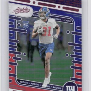 2024 Absolute Tyler Nubin Red and Blue RC #147 Giants
