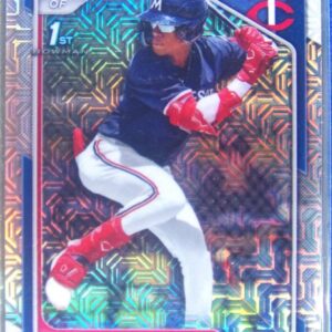 2024 Bowman Byron Chourio #BCP-129 Twins Chrome Prospects Mojo Refractors