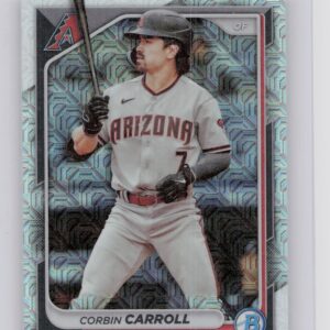 2024 Bowman Corbin Carroll Chrome Mojo Refractors #25 Diamondbacks