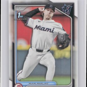 2024 Bowman Draft Aiden May #BD-91 Marlins