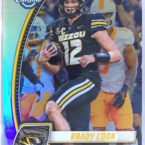 2024 Bowman University Chrome Brady Cook SP Image Variations RC SP-6 Tigers