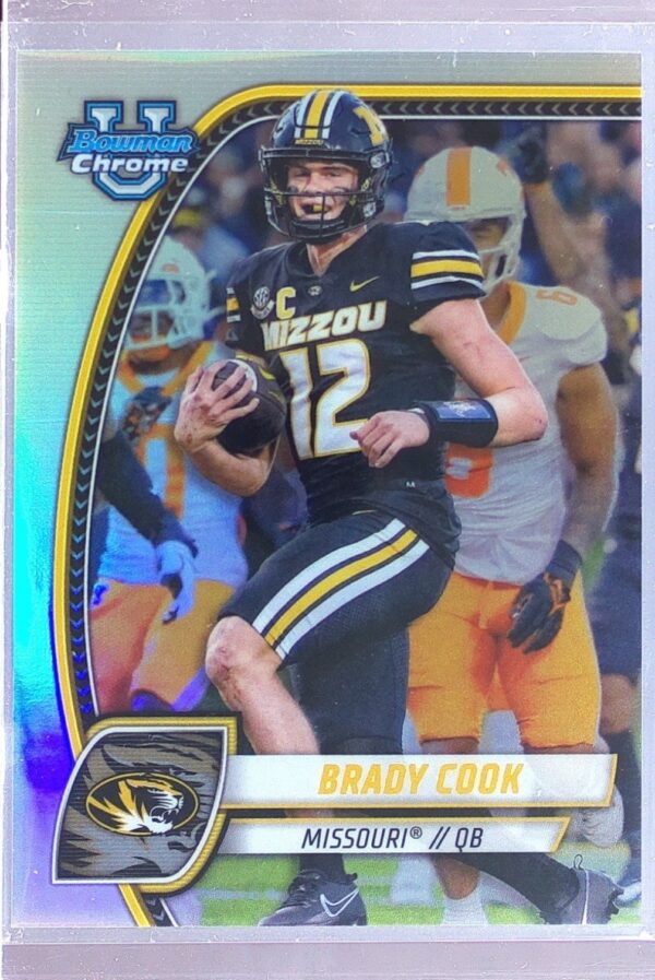 2024 Bowman University Chrome Brady Cook SP Image Variations RC SP-6 Tigers
