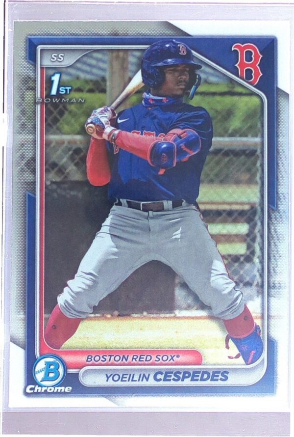 2024 Bowman Yoeilin Cespedes #BCP-139 Sox Chrome Prospects
