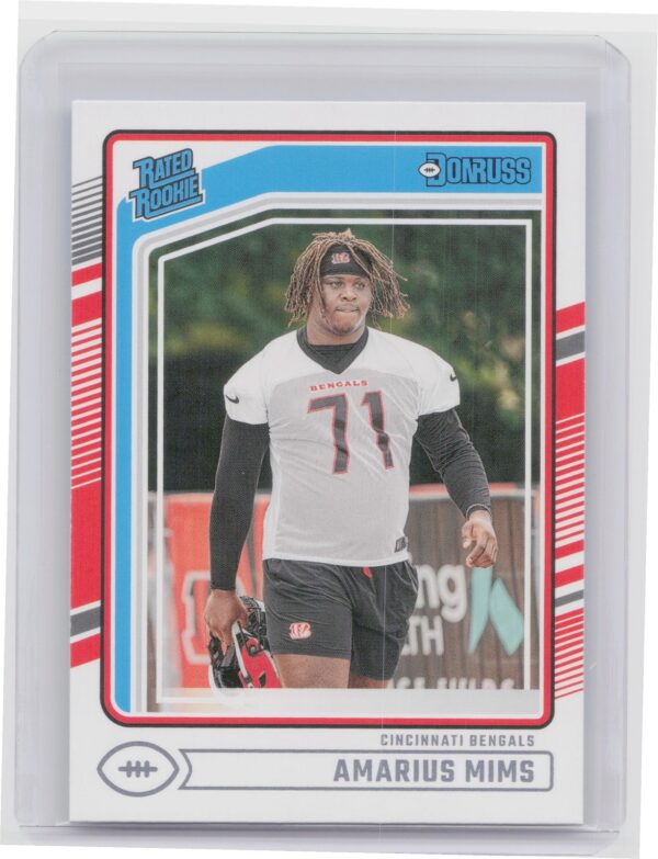 2024 Donruss Amarius Mims RC 350 Bengals