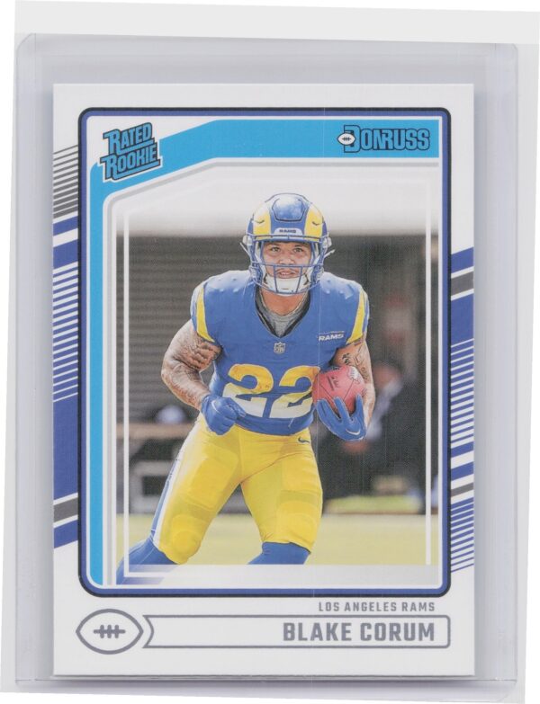 2024 Donruss Blake Corum RC 322 Rams