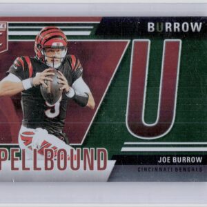 2024 Donruss Elite Joe Burrow 36 Bengals Spellbound Green