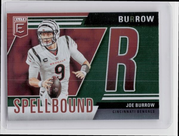 2024 Donruss Elite Joe Burrow Spellbound Green 37 Bengals
