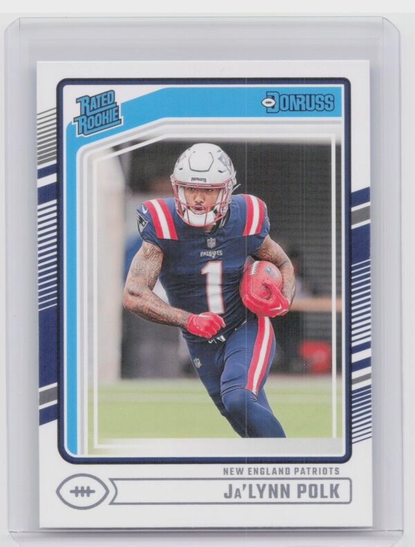 2024 Donruss Ja'Lynn Polk RC 373 Patriots