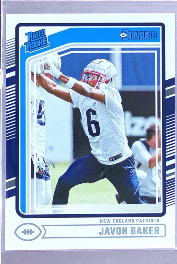 2024 Donruss Javon Baker RC #353 Patriots