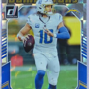 2024 Donruss Justin Herbert 6 Chargers Dominators