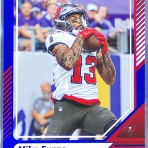 2024 Donruss Mike Evans Press Proof Blue #76 Buccaneers