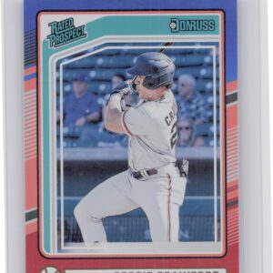 2024 Donruss Reggie Crawford Red and Blue #189 Giants