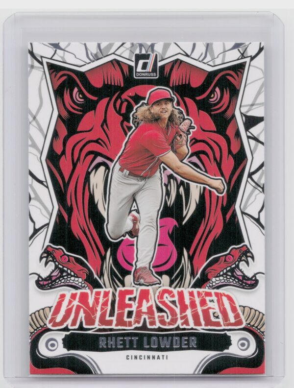 2024 Donruss Rhett Lowder #16 Reds Unleashed
