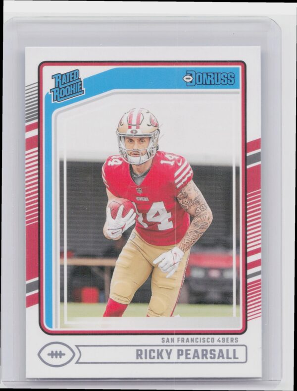 2024 Donruss Ricky Pearsall RC 318 49ers