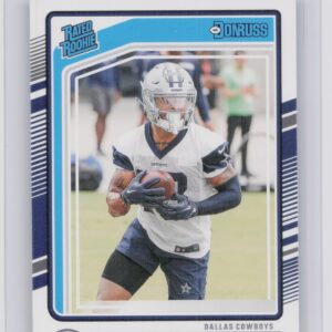 2024 Donruss Ryan Flournoy RC 356 Cowboys