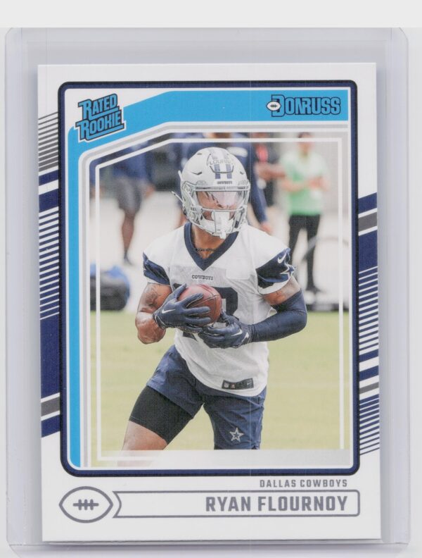 2024 Donruss Ryan Flournoy RC 356 Cowboys