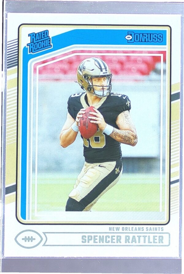 2024 Donruss Spencer Rattler RC #359 Saints