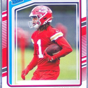 2024 Donruss Xavier Worthy RC #398 Chiefs