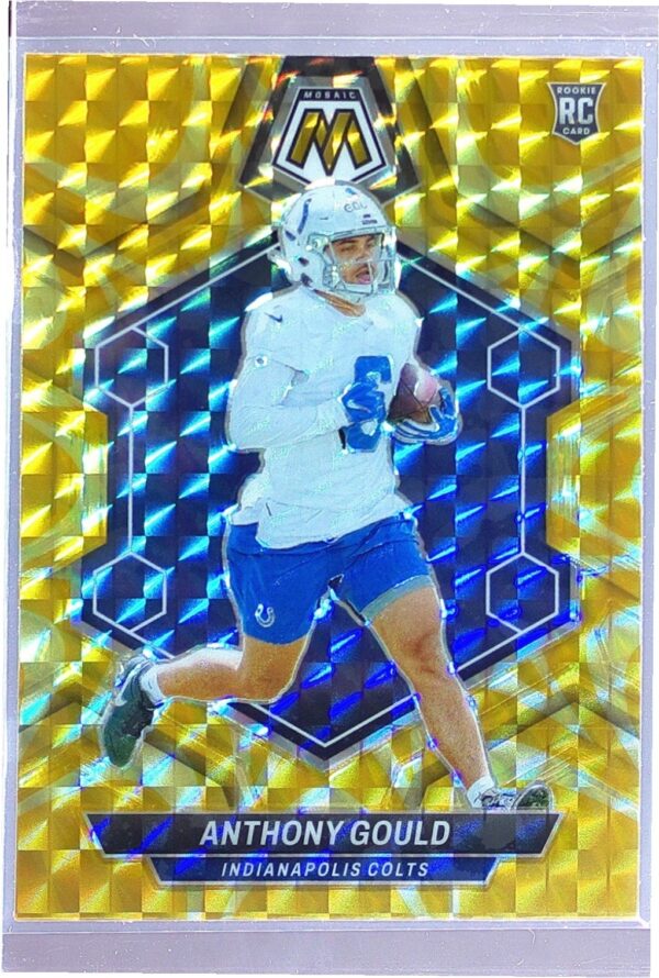 2024 Mosaic Anthony Gould Mosaic Reactive Yellow 391 Colts