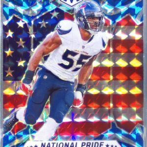 2024 Mosaic Danielle Hunter National Pride Mosaic Reactive Blue 270 Texans