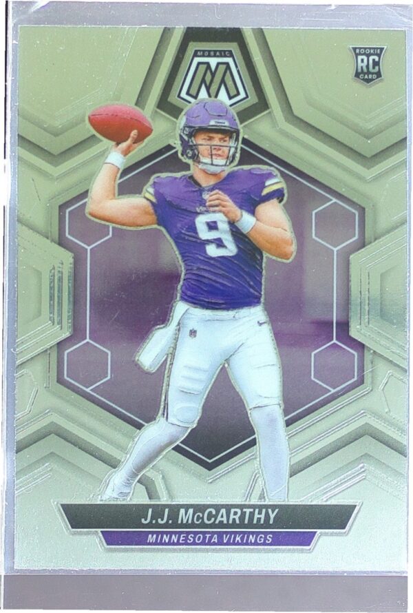2024 Mosaic J.J. McCarthy RC #310 Vikings