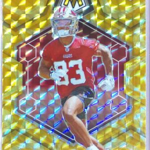 2024 Mosaic Jacob Cowing Mosaic Reactive Yellow 390 49ers