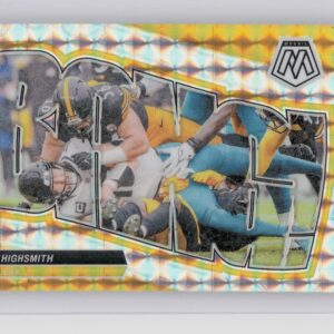 2024 Panini Mosaic Alex Highsmith 5 Steelers Bang! Mosaic