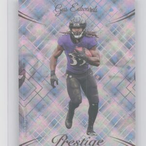 2024 Panini Prestige Gus Edwards Diamond Xtra Points 165 Chargers