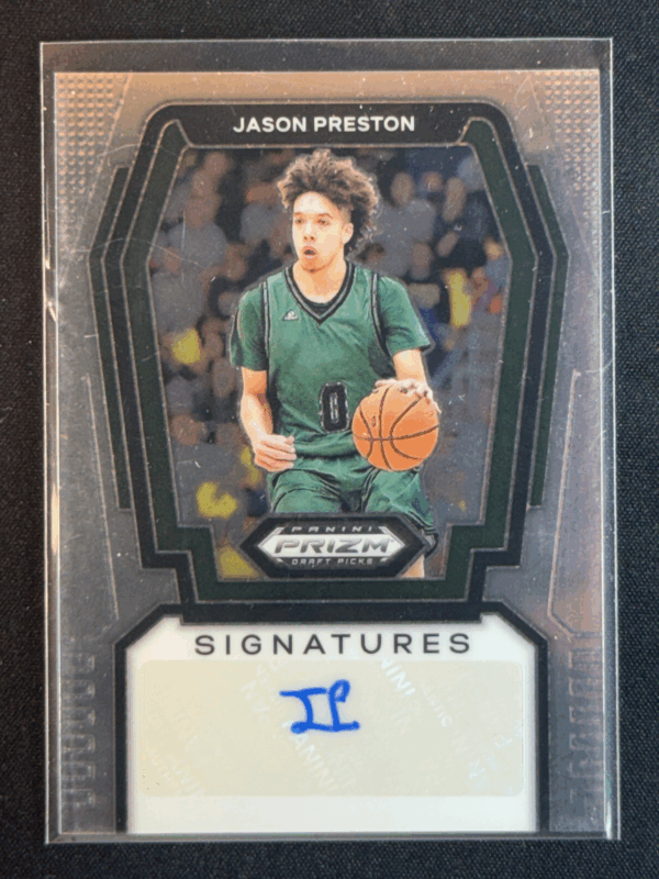 2024 Panini Prizm Draft Picks Signatures Jason Preston Autograph Auto Rookie RC
