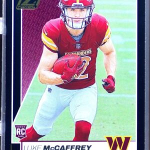 2024 Panini Zenith Luke McCaffrey RC 168 Commanders