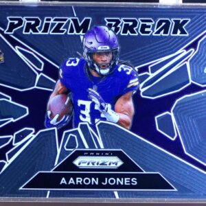 2024 Prizm Aaron Jones #6 Vikings Prizm Break