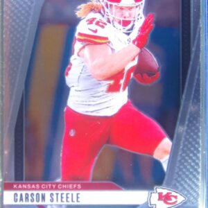 2024 Prizm Carson Steele RC #377 Chiefs