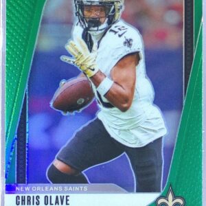 2024 Prizm Chris Olave Green 206 Saints