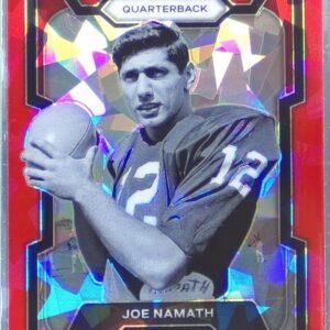 2024 Prizm Collegiate Draft Picks Joe Namath Red Ice 96 Tide