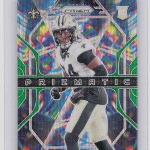 2024 Prizm Kool-Aid McKinstry 7 Saints Prizmatic Wave Green Prizm