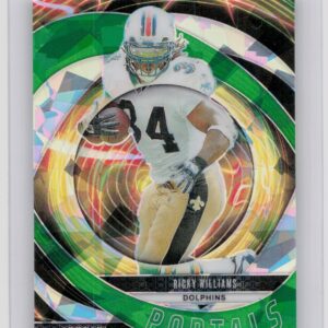 2024 Prizm Ricky Williams 5 Saints Portals Green Ice Prizm