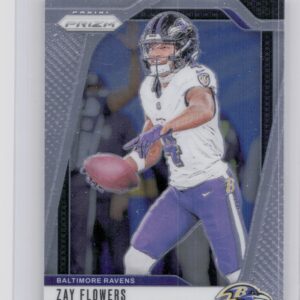 2024 Prizm Zay Flowers 21 Ravens