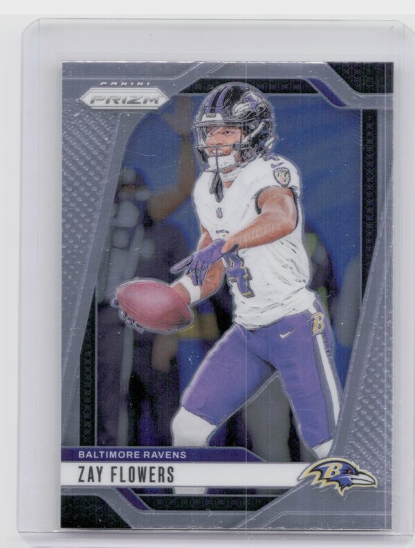 2024 Prizm Zay Flowers 21 Ravens