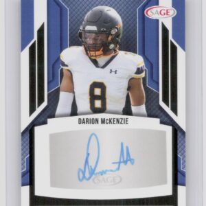 2024 SAGE HIT Darion McKenzie Auto #A-DM2 Warriors Autographs Silver (High Serie