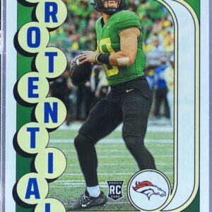 2024 Score Bo Nix RC #11 Broncos Protential