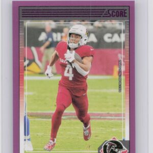 2024 Score Rondale Moore Purple 4 Falcons