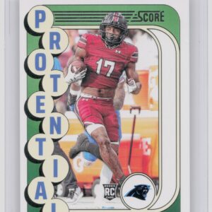 2024 Score Xavier Legette RC 23 Panthers Protential