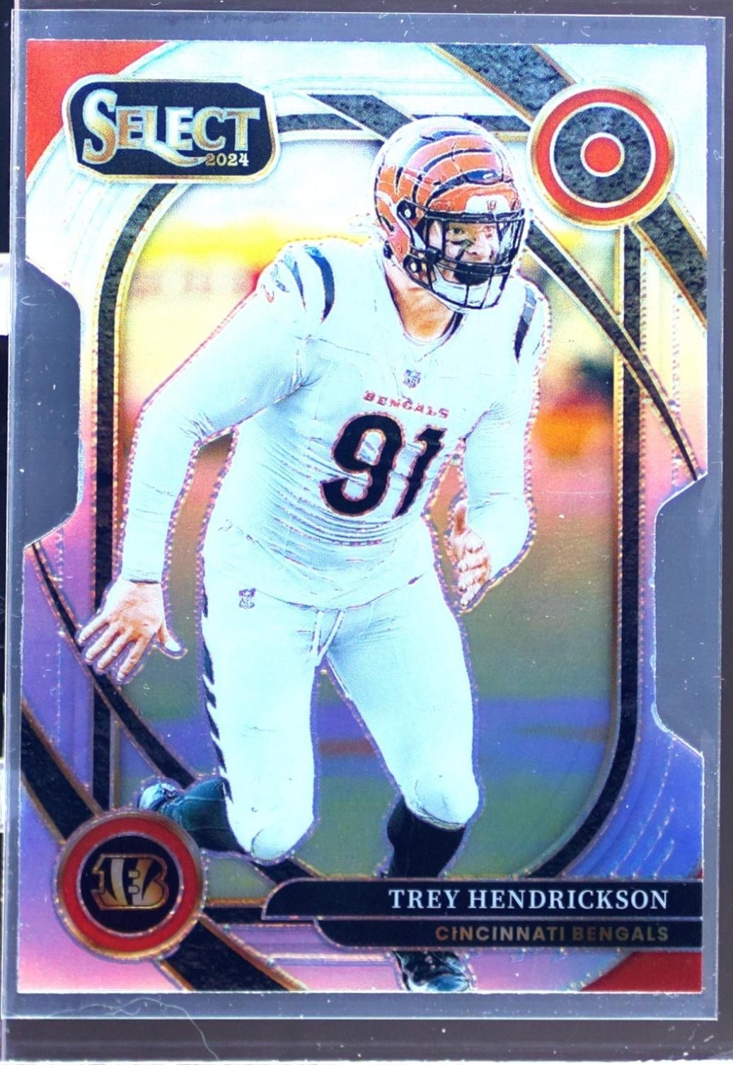 2024 Select Trey Hendrickson Silver Prizm Die Cut #298 Bengals